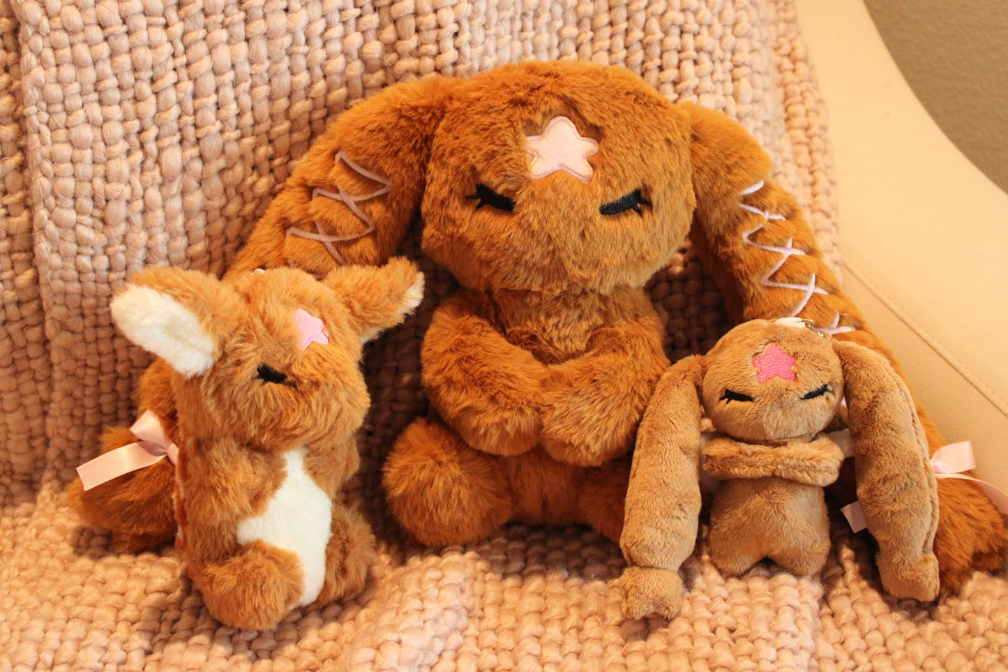 Angel Bun-Bun Keychain