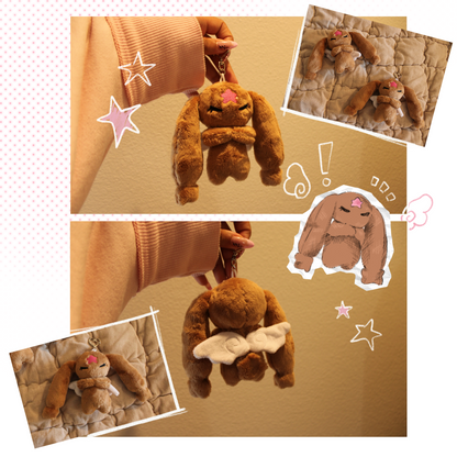 Angel Bun-Bun Keychain