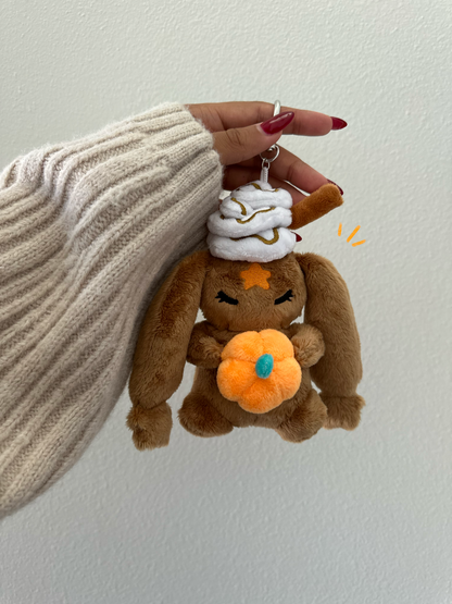 PUMPKIN SPICE BUN-BUN keychain