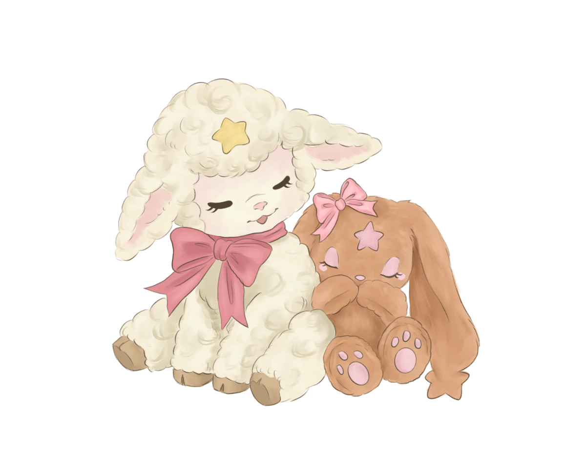 bun-bun and her friends stickers